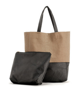 Mode Nähen Schlange Krokoprägung Eimer Damen große Tasche Damen Retro Handtasche hohe Qualität