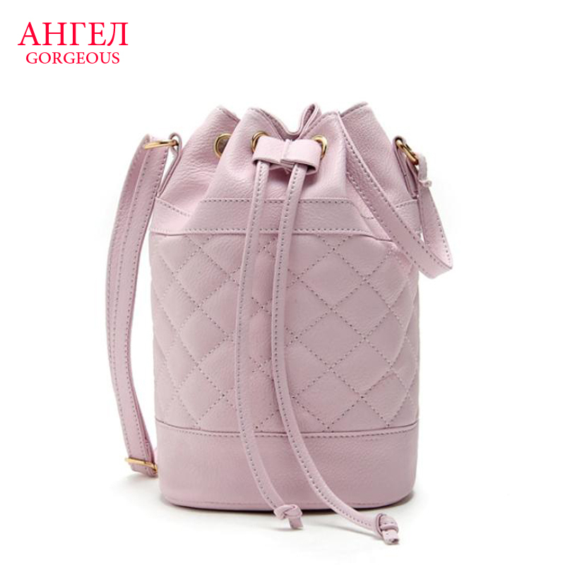 Mädchen Berühmte Marken Damen Messenger Taschen Mode Eimer Tote Umhängetaschen Pochette Damen Leder