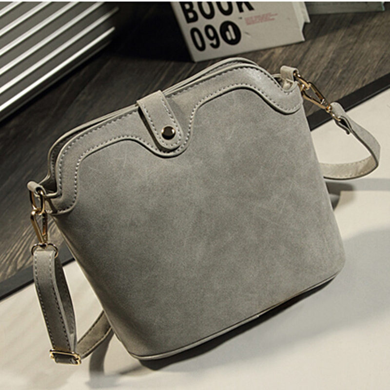 Neue Ankunft NubukLeder Kleine Damen Umhängetasche Mode Eimer Crossbody Tasche Für Damen Schultasche