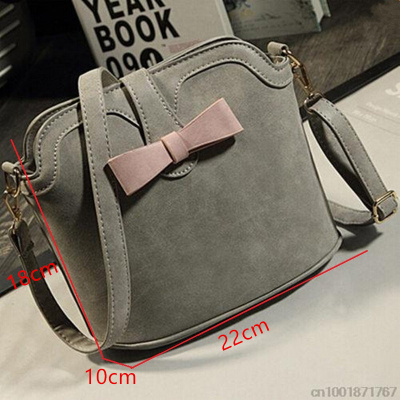 Neue Ankunft NubukLeder Kleine Damen Umhängetasche Mode Eimer Crossbody Tasche Für Damen Schultasche