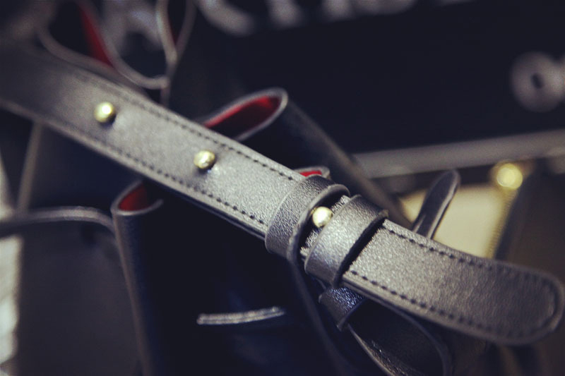 Damen Umhängetasche eimer pu Leder Gürtel einfache Handtasche einzelnen schulter großen marke Tasche