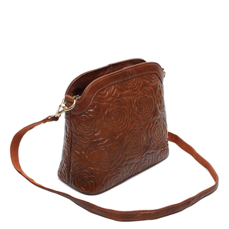 Echtes Leder Taschen für Damen blume Damen Umhängetasche shell Tasche bolsa feminina Umhängetasche