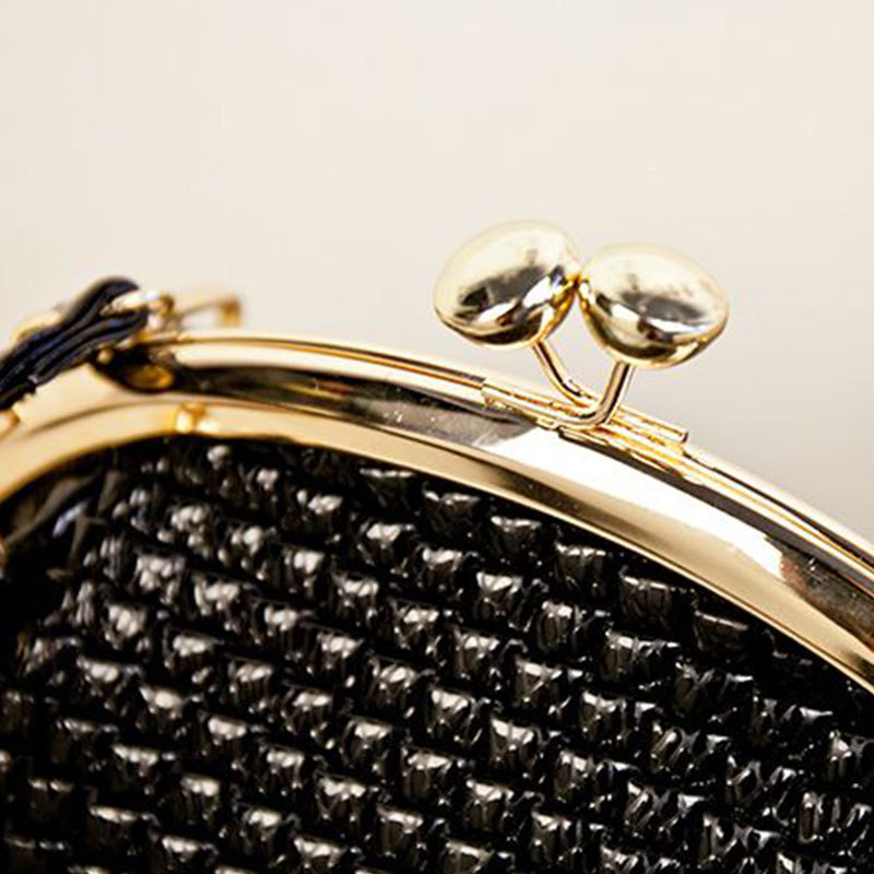 neue Mode luxus Damen Handtasche Schultertasche pu Leder Schwarz muschel bag berühmte designer vintage Damen