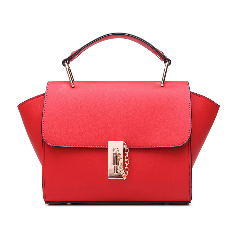 Neue Mode Damen Marke Designer Inspire Umhängetaschen Trapeze Ohren Smiley Schaukel tricolor Schloss Promi