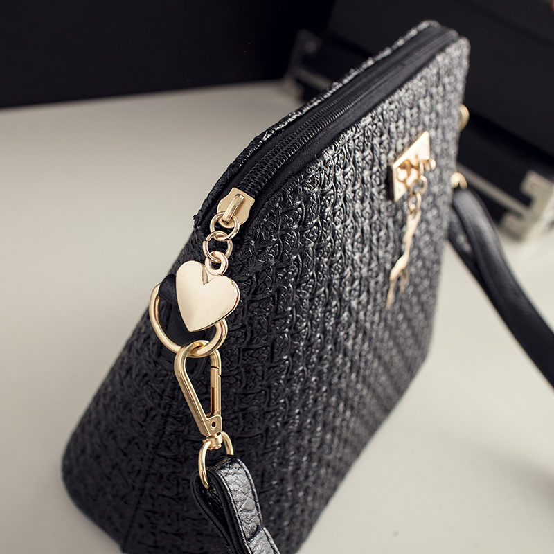 Neu kommen pu Leder Damen Taschen mode geprägte Damen Handtasche kleine Kette Umhängetasche umhängetasche