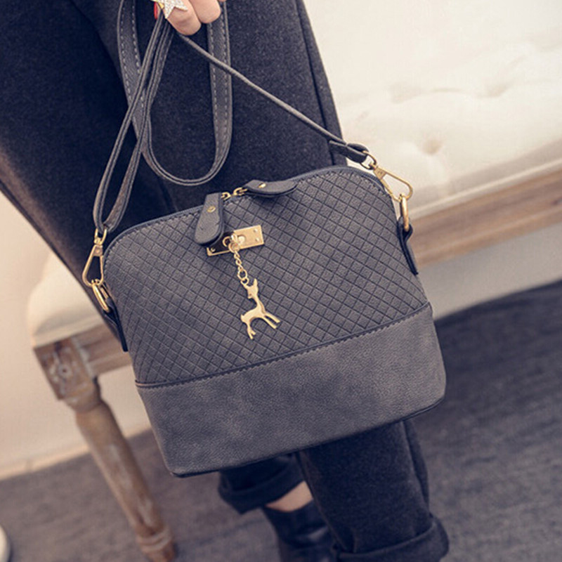 HEIßER VERKAUF Damen Messenger Bags Mode Mini Bag Mit Hirsch Spielzeug Shell Form Tasche Damen Schultertasche