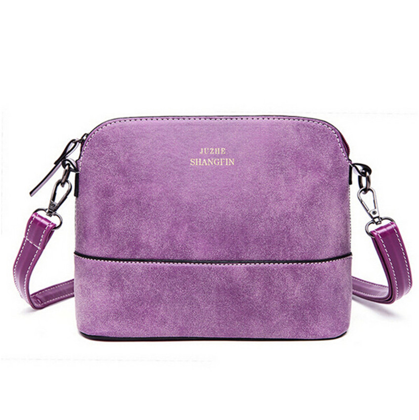 Neue Mode Damen Umhängetasche Peeling Shell Tasche NubukLeder kleine Taschen über die Schulter Damen