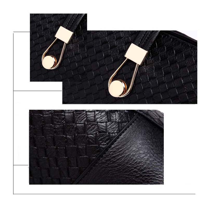 Stricken Damen Messenger Bags Mode Shell Weiblichen Beutel Damen Leder Durable Kreuzkörper Damen Tasche Damen