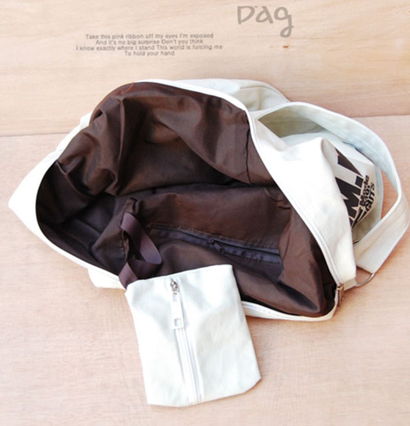 Damen Tasche Neue Marke Große Kapazität Brief Damen Leinwand Messenger Taschen Hochwertigem Mode Vintage