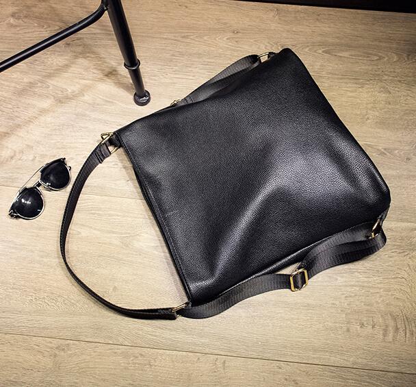 Winter Damen Umhängetaschen Rucksäcke Damen Umhängetasche DamenHandtaschen Rucksack schwarzes Leder