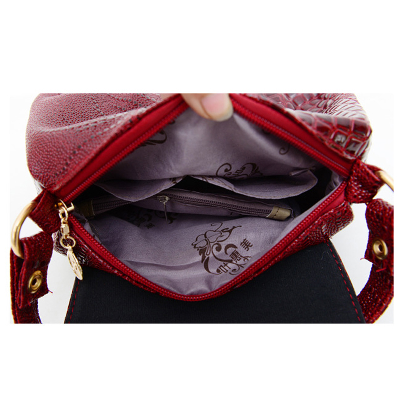 Luxus Alligator Damen Messenger Bags Mode Damen Umhängetasche Neue Gute Qualität Weiblichen