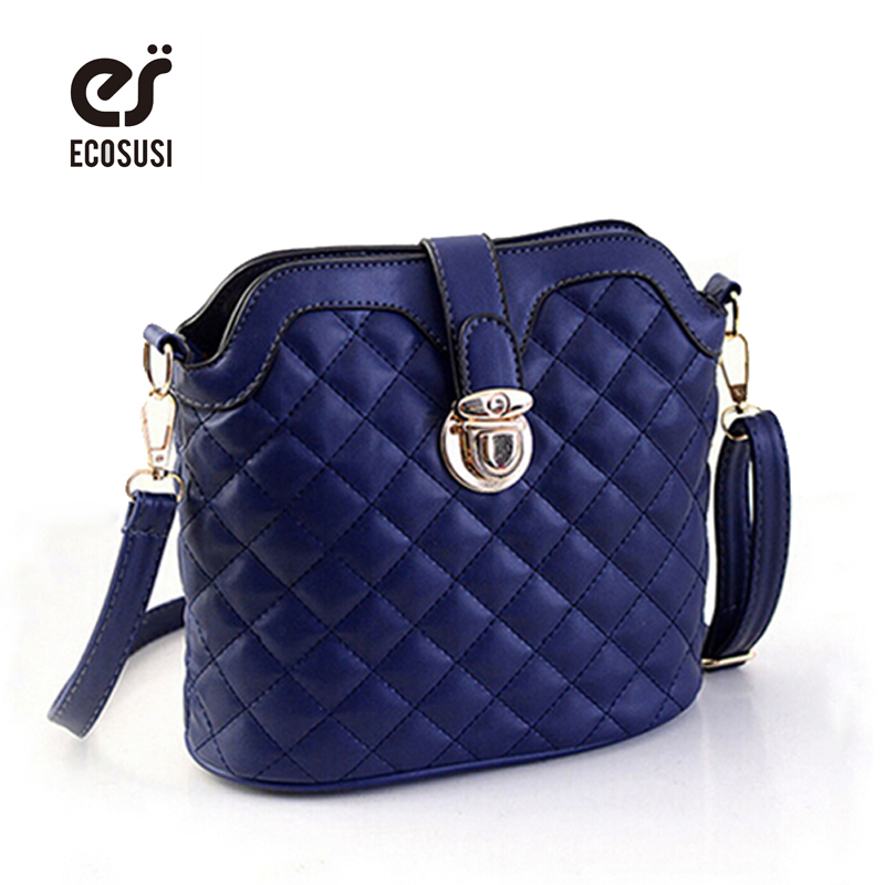 neue Plaid Ketten Damen Messenger Bags Fünf Farben Praktische Damen Tasche Kleine Pu Damen Umhängetasche