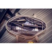 Damen Tasche mode Damen Leder Handtasche kurze Umhängetaschen grau schwarz große kapazität luxus