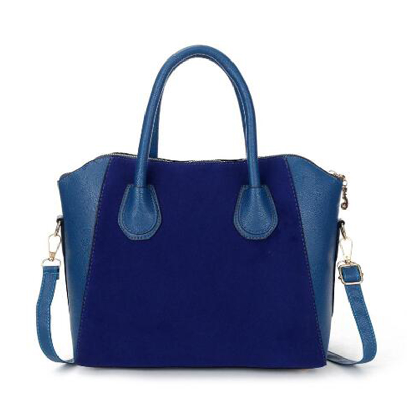 HOT mode Taschen Damen nubukLeder patchwork Handtasche smiley Tasche Damen Umhängetasche Damen Taschen