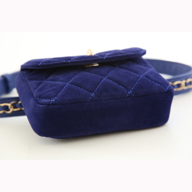 Neue Nette Damen Taille Gürtel Tasche ModeKette Gürteltasche Plaid Kleine Damen Tasche Reisetasche Trunk Bag