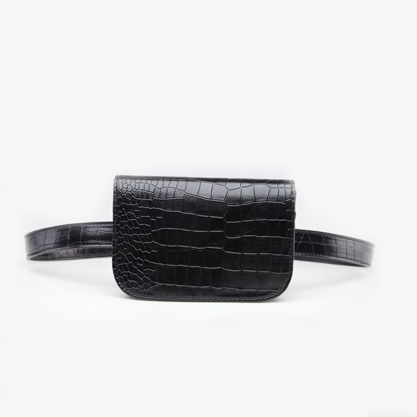 Neue Damen Alligator Hüfttasche Vintage PU Leder Gürteltasche Sporttasche Outdoor reisen Gürtel Brieftasche