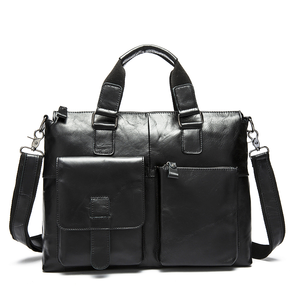 Echtes Leder Herren Tasche Vintage ölwachs Herren Aktentasche Umhängetasche bussiness laptop Tasche