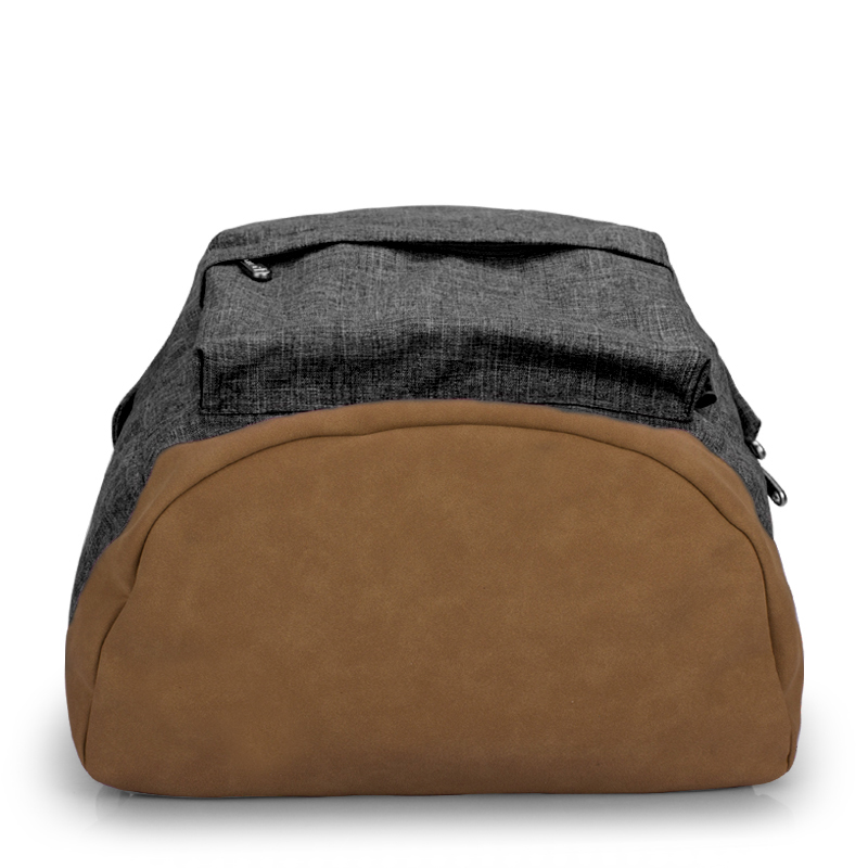 Herren Männlichen Leinwand College School Student Rucksack Lässig Rucksäcke Reisetasche