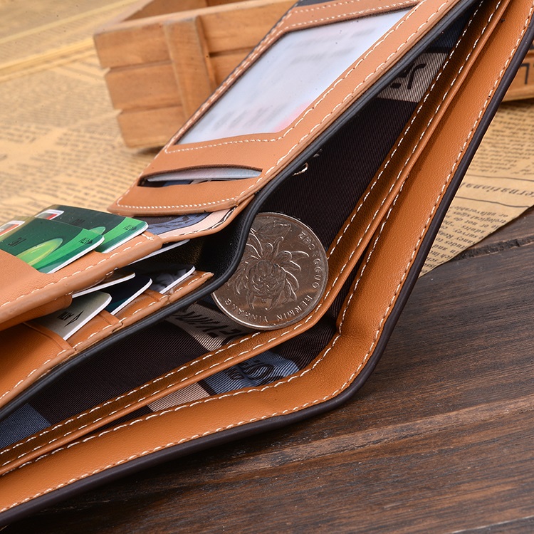 Herren Brieftaschen berühmte marke Herren Geldbörse männlichen Geldbörsen ID Card Case New