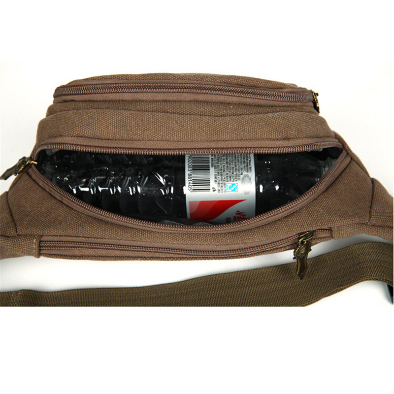 Hohe Qualität Leinwand Taille Packs Outdoor sportarten Tasche Tragbaren Herren Und Damen Taille Taschen