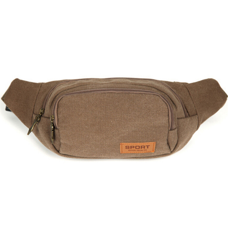 Hohe Qualität Leinwand Taille Packs Outdoor sportarten Tasche Tragbaren Herren Und Damen Taille Taschen