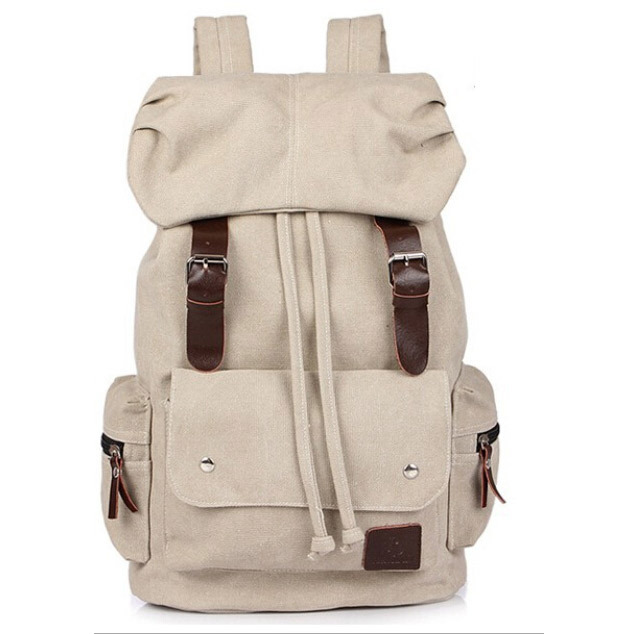 Neue  Mode Vintage Herren Rucksäcke Patchwork vintage Tasche Leinwand Umhängetaschen Rucksack Schultasche