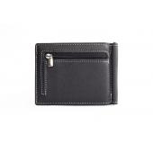 Echtes Leder Herren Brieftaschen Mit Reißverschluss Münzfach Berühmten Marke Vintage Herren