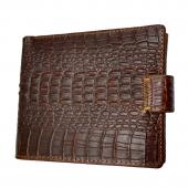 Hot Casual PU Leather Short Alligator Head Men Wallet Hasp Buckle Coin Pocket Men Coin Purses Wallet
