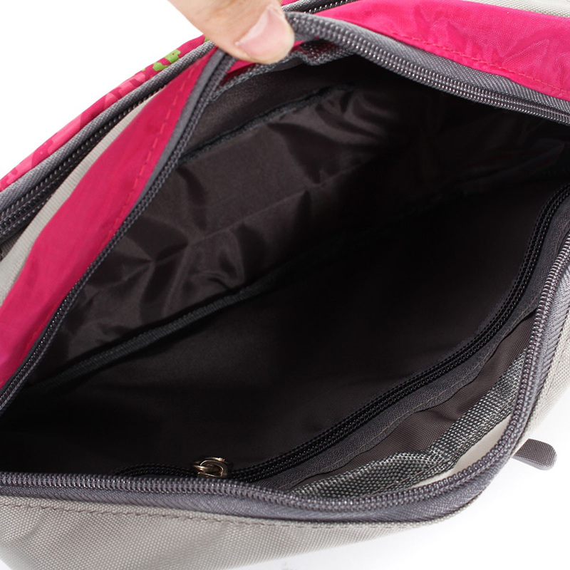 Heiße Damen Herren Sport Umhängetasche Nylon Wasserdichte Outdoor Wandern Reise Reißverschluss