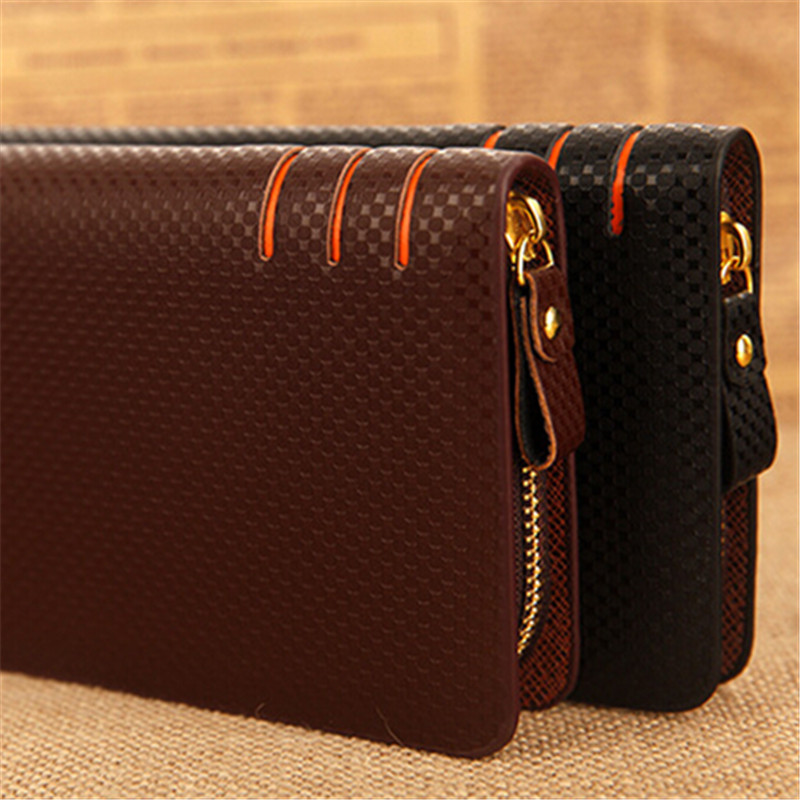 Neue Mode Marke Brieftasche Herren Brieftasche Business Gentleman Herren Handtasche Reißverschluss Geldböse