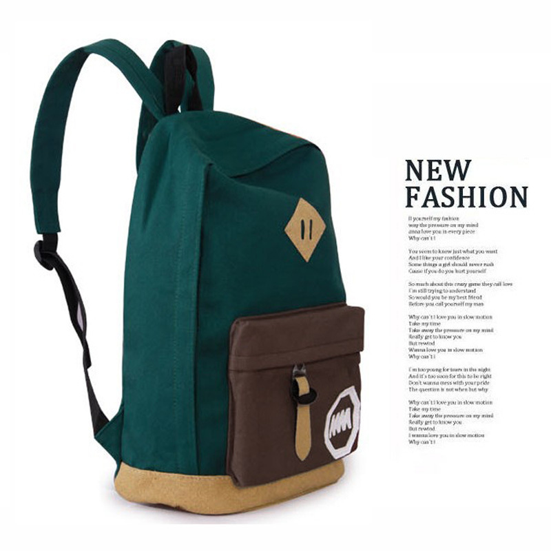 Neue Damen Rucksack heißer Verkauf neue Damen Schultasche Rucksack Schule Rucksäcke Mode Leinwand