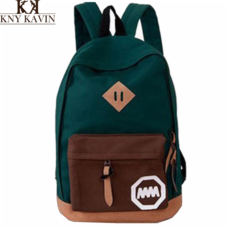 Neue Damen Rucksack heißer Verkauf neue Damen Schultasche Rucksack Schule Rucksäcke Mode Leinwand