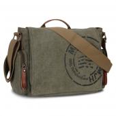 Vintage Herren Messenger Bags Leinwand Schulter Handtasche Mode Herren Business Umhängetasche Reise