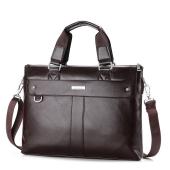 Herren Casual Aktentasche Business Schultertasche Leder Messenger Bags Computer Laptop Handtasche Tasche