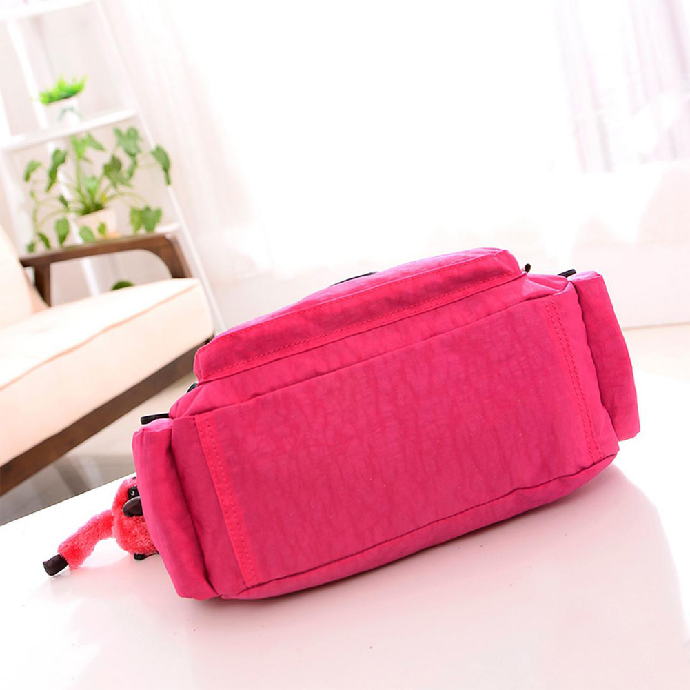 Damen Messenger Bags Crossbody Tasche Nylon Wasserdichte Umhängetasche Mehrere ReißverschlussTaschen