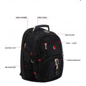 neue Schweizer Herren Damen Laptop Rucksack Mochila Masculina 15 Zoll Rucksäcke Gepäck Reisetasche