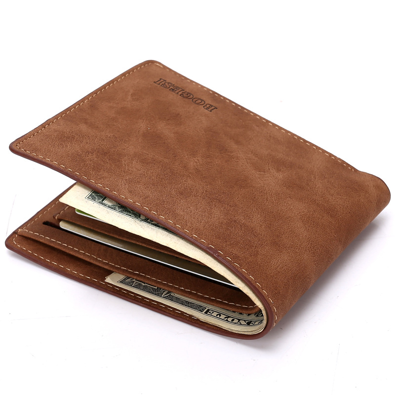 Portfolio Herren Geldbörsen Berühmte Marke Luxus Männlichen Kleine Kurze Dünne Brieftasche