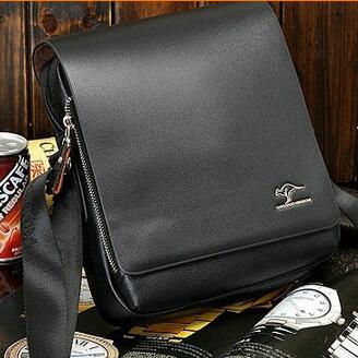 neue Marke Herren Messenger Bags Große Förderung Genuine Kangaroo Leder Umhängetaschen Herren