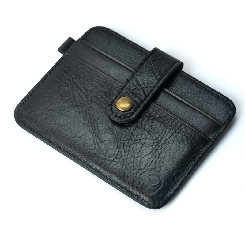 Mini wallets Haspe kleinen Geldbeutel 100% echt Leder Geldbörse Herren Geldbörsen männlichen kupplung