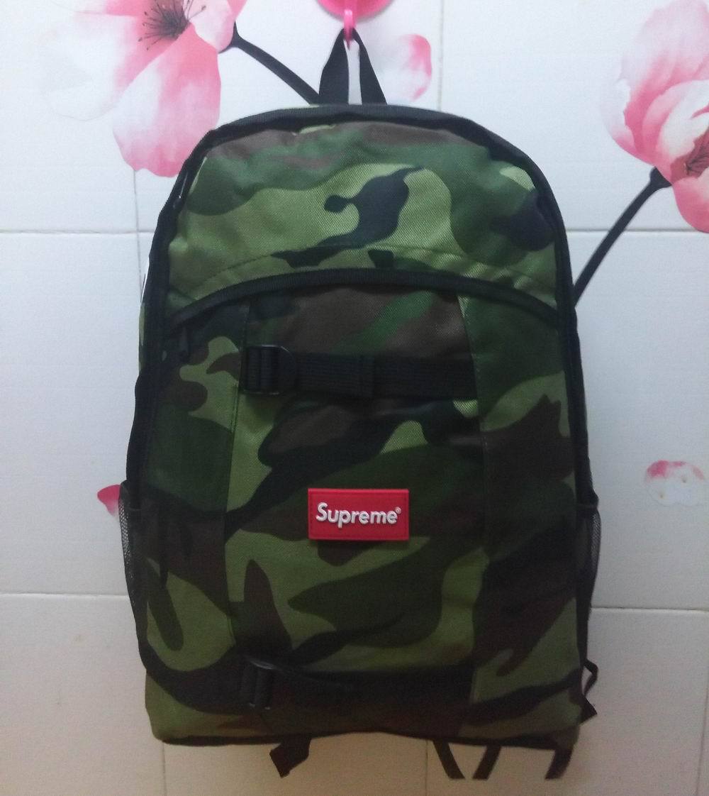 neue Supreme Rucksack Sport Skateboard Rucksack Tasche Herren und Damen Camouflage Rucksack Schul Beliebte Sommer