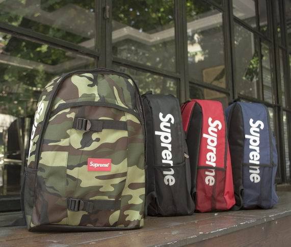 neue Supreme Rucksack Sport Skateboard Rucksack Tasche Herren und Damen Camouflage Rucksack Schul Beliebte Sommer