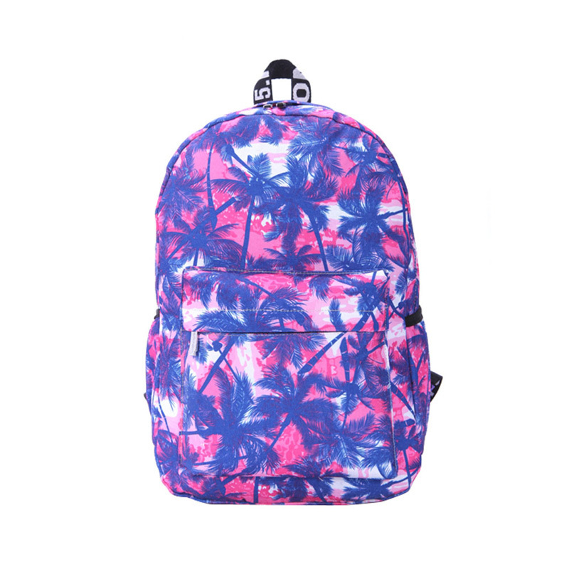 Damen Leinwand Rucksack Mode Graffiti Schulter Schultasche Rucksäcke für Teenager Mädchen Sport Reise