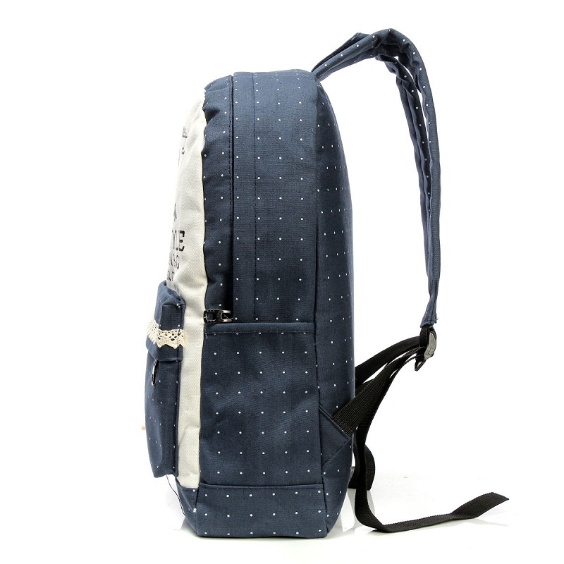 Bookbags Damen Mädchen Rucksäcke Reisetasche Eiffel Mochila Schüler Schultasche Mädchen Leinwand