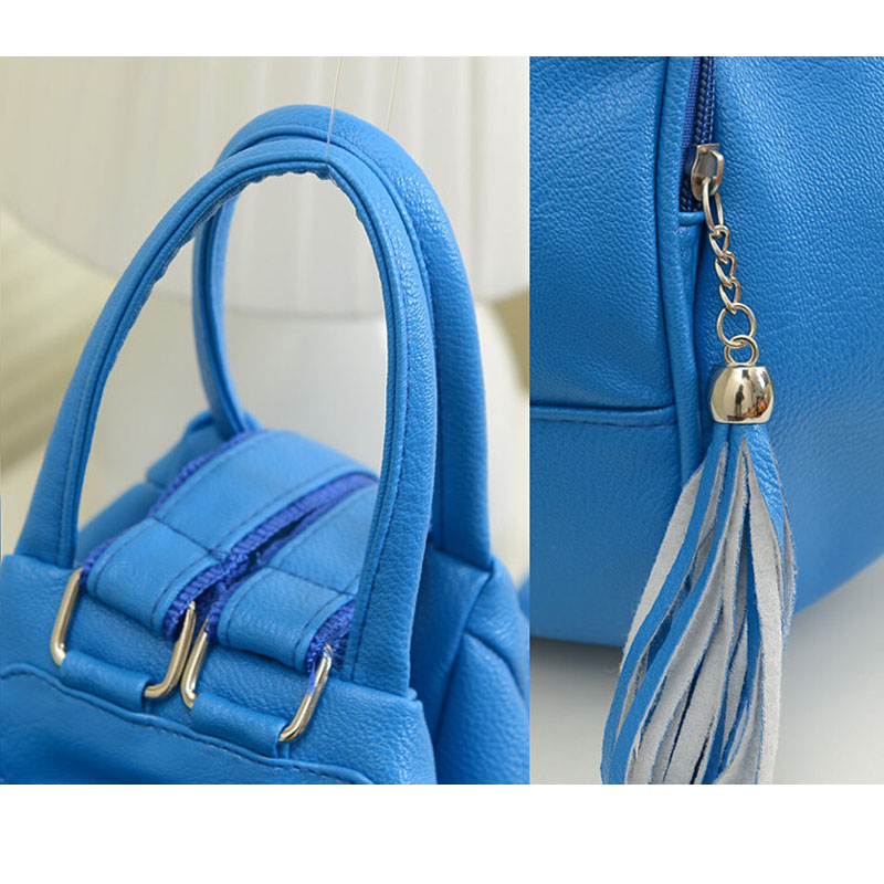 Damen Tasche sommer neue orange Leder Rucksäcke Umhängetasche casual Schultertasche multifunktions Damen