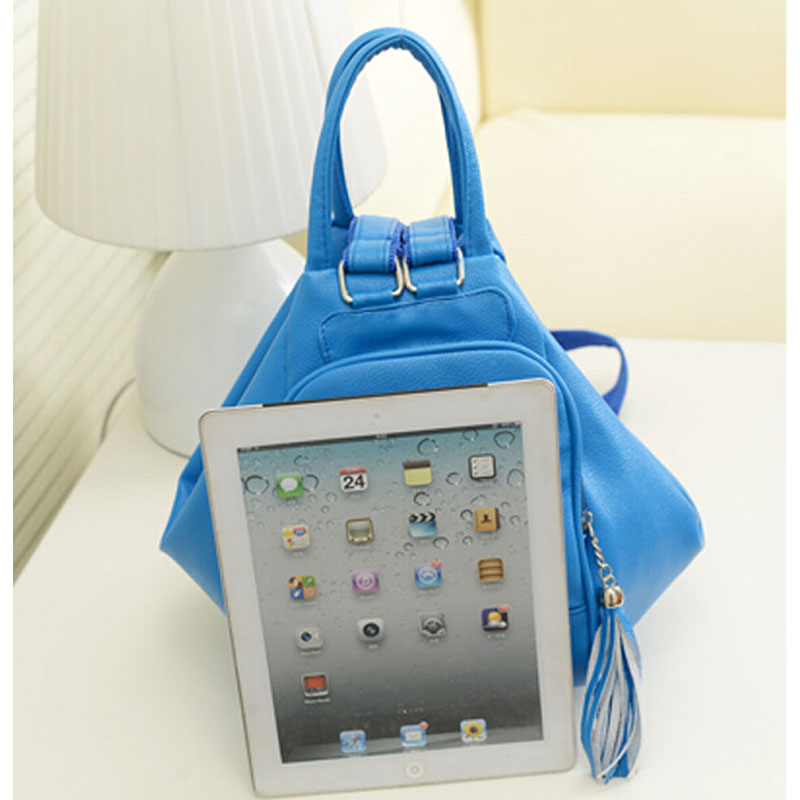 Damen Tasche sommer neue orange Leder Rucksäcke Umhängetasche casual Schultertasche multifunktions Damen