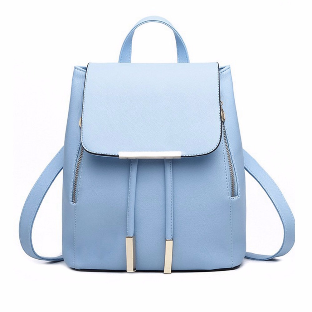 Mode Damen Rucksäcke Leder Schule Rucksäcke für Teenager Mädchen Damen Umhängetaschen