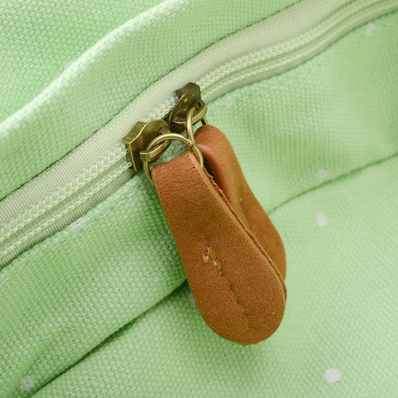 Neue candy farbe leinwand Damen Rucksäcke mode trend casual mädchen Schultaschen dot druck Rucksack umhänge