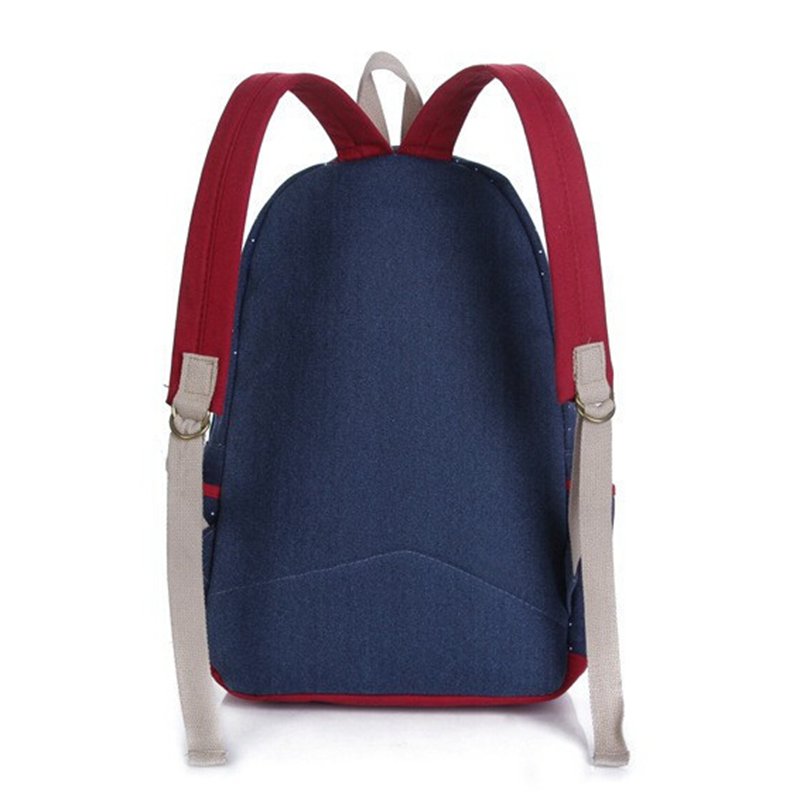 Neue Mode Damen Rucksack Candy Farbe Famous Brand Beard Schultasche Für Damen Casual Dot Big Schnurrbart Rucksäck