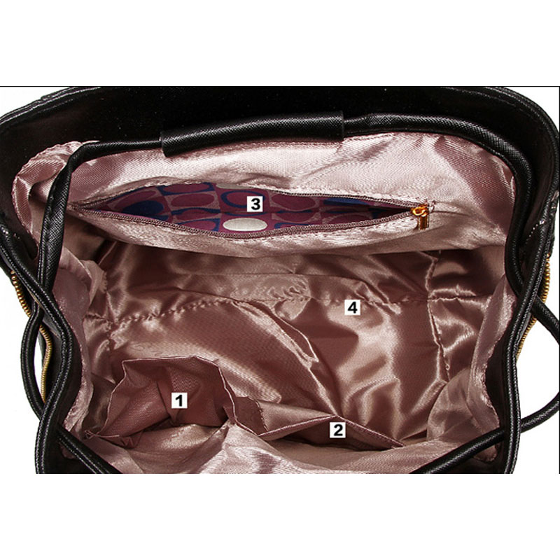 Rucksäcke Damen Mode Rucksack Pu Tasche Frische Rucksack Schultaschen Für Jugendliche Mochila Taschen Damen