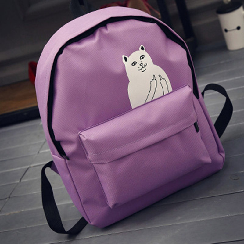 Heiße Verkäufe Campus weibliche Mädchen Damen Rucksack Teenager Tasche Tier Printed Rucksack Laptop